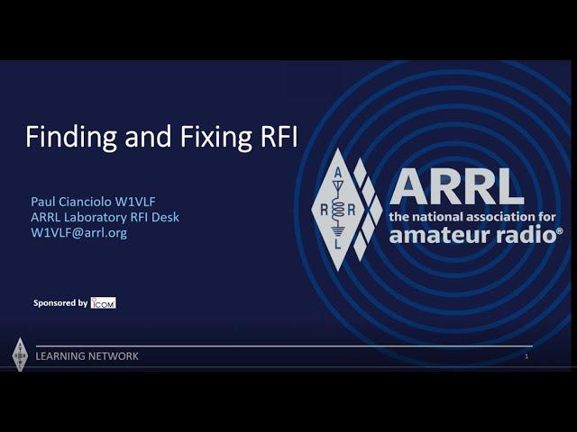 Finding and Fixing RFI