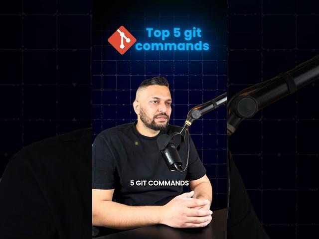 Top 5 git commands