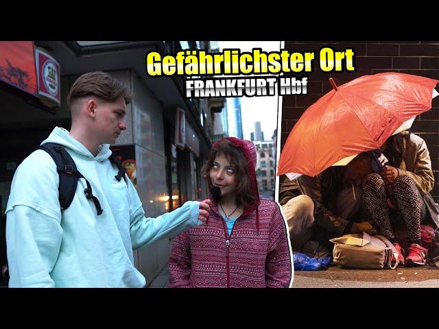 Wie ist das LEBEN am Gefährlichsten Ort Deutschlands? | Bahnhof Frankfurt | TomSprm