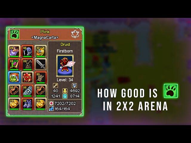 How good is Druid in Arena 2x2 - Warspear Online