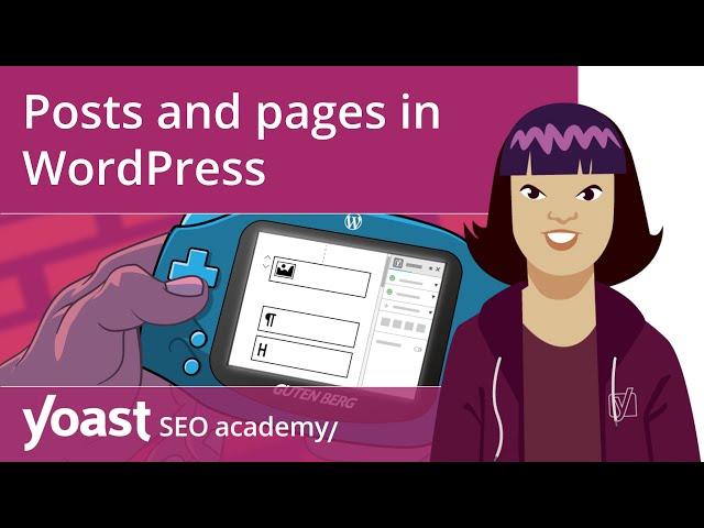 What's the difference between posts and pages in WordPress? | WordPress for beginners