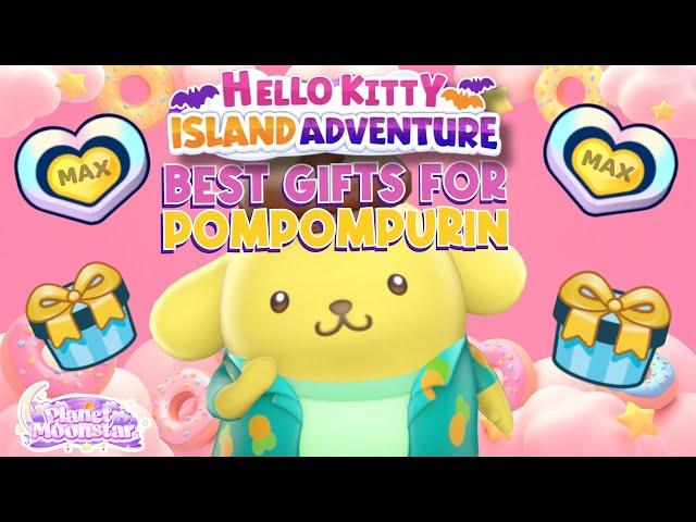 MAX OUT POMPOMPURIN'S FRIENDSHIP FAST! Hello Kitty Island Adventure