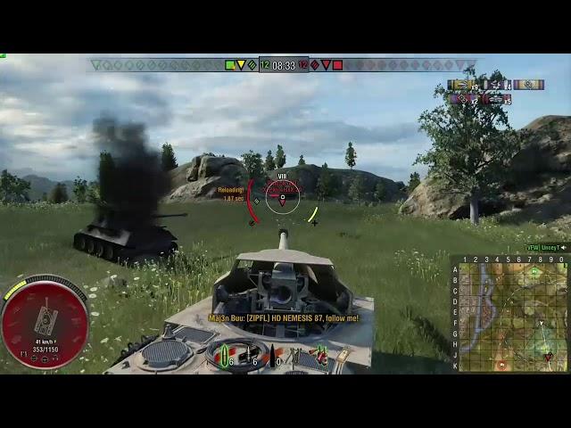 World of Tanks Console Skorpion G - 7 kills 3,900 Damage (Rheinmetall)