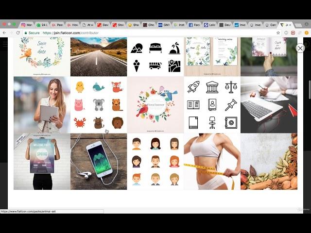 Earn income as a designer with Flaticon