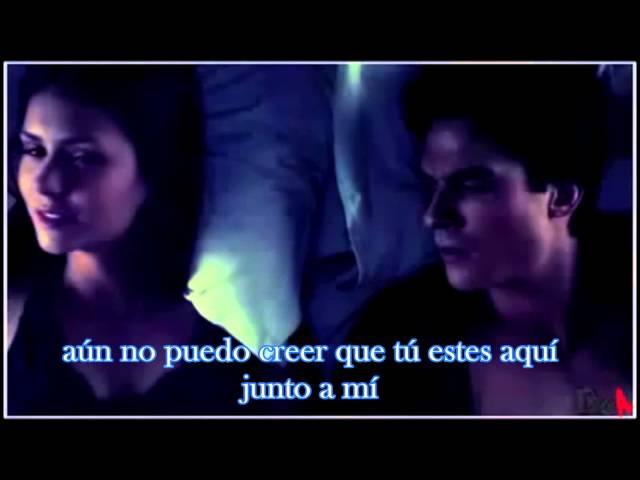 the vampire diaries - damon & Elena - Plum I dont deserve you subtitulado