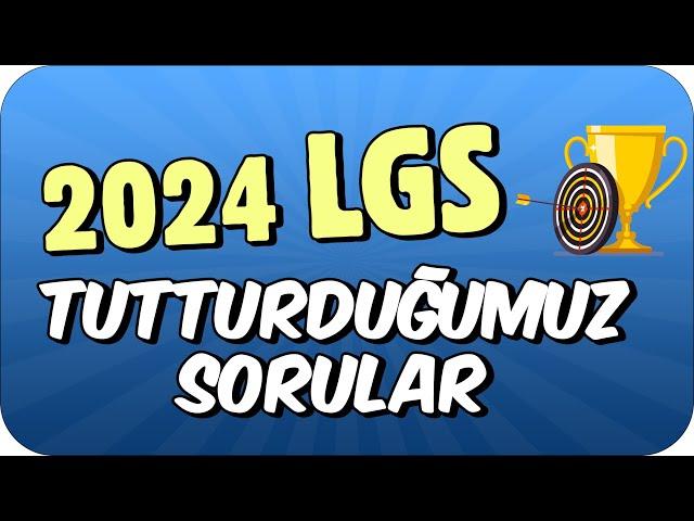 BİR TONGUÇ KLASİĞİ Kitaplarda Tutturduğumuz Sorular  #2024LGS