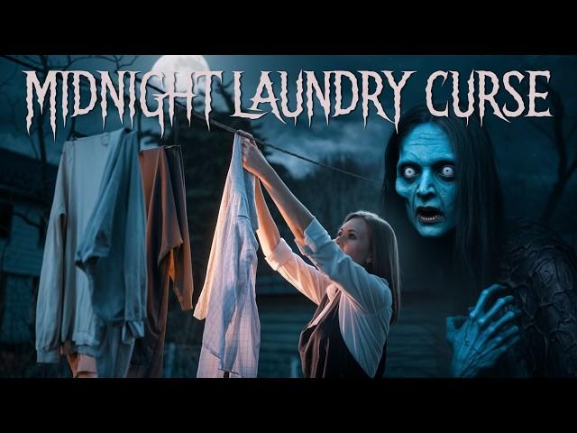 The Midnight Laundry Curse: True Horror of Hanging Clothes at Night