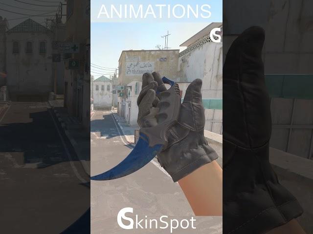 CS2 | Karambit Blue Steel - #reels #shorts