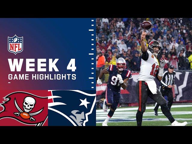 Buccaneers vs. Patriots Week 4 Highlights | NFL 2021