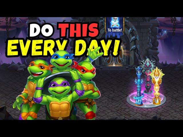 How to Get Free Totem Fragments with Ninja Turtles | Hero Wars Dominion Era