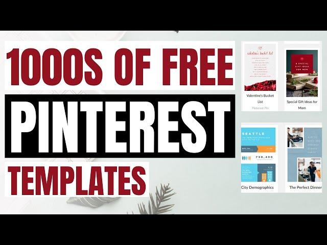 Free Pinterest Templates | Get Clicks On Pinterest With Free Templates