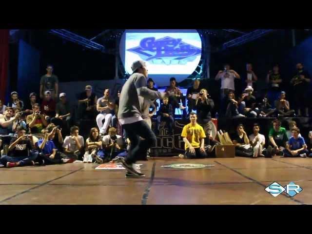 INTERNATIONAL BBOY GAMES 2012 ITALY - FINAL BATTLE - Kill & Super B VS Heat Rock & Bebo