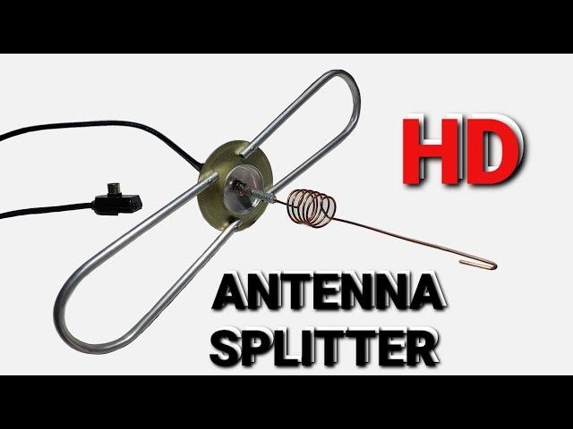  No al Apagón Analógico - Convierte tu Splitter en una Antena TV - En alta definicion HD - TDA