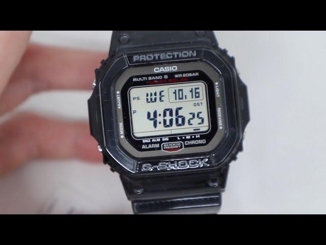 G-SHOCK Solar Carbon Fiber Light Titanium Mizuno GWS5600U-1