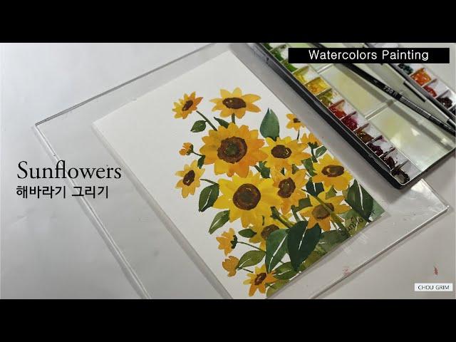 sunflower images for drawing, how to make sunflower drawing