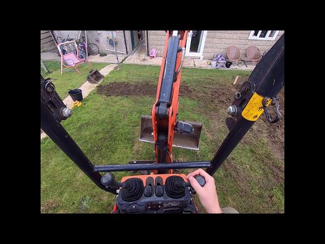 How To Use Operate a Micro Mini Digger Excavator