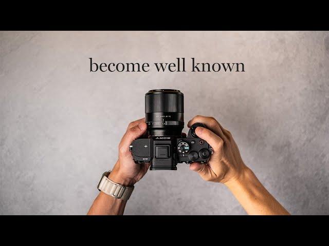 How PRO Photographers Become Well Known