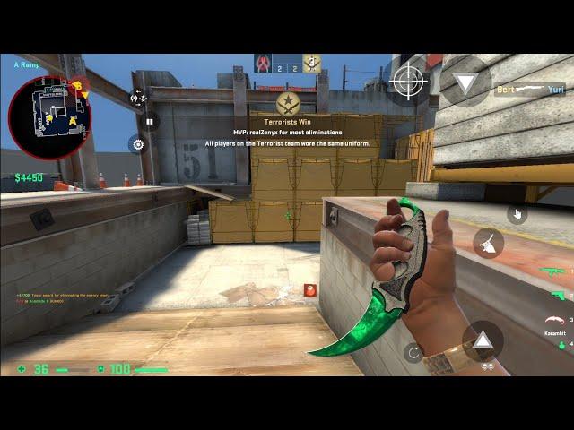 CSMOS V6 BY BILL FLX | VERTIGO GAMEPLAY (1280 x 800)  CS SOURCE ANDROID | CSGO MOBILE 