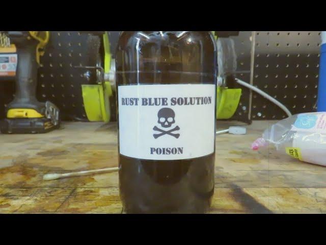 Making Rust Blue Solution