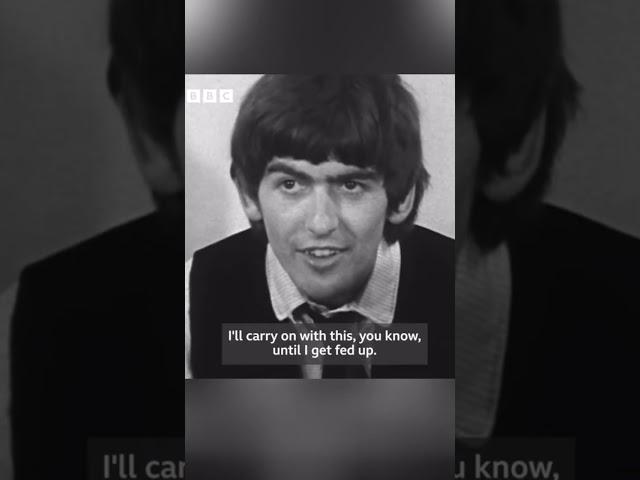 George Harrison talks to the BBC about The Beatles being millionaires