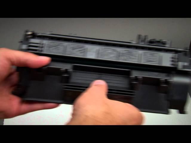 How to: Tonerkartusche wechseln beim HP Laserjet Pro 400 M401