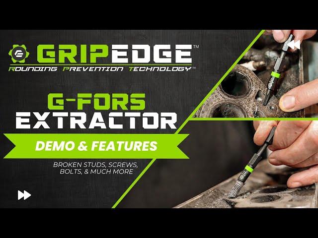 G-FORS Extractor | How To Remove A Broken Stud | GripEdge Tools