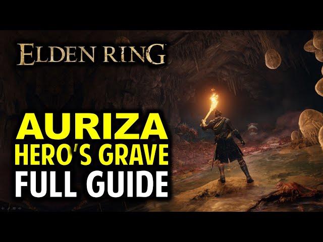 Auriza Hero's Grave Walkthrough: All Items, Secrets & Boss Location | Elden Ring (Dungeon Guide)