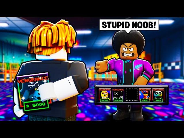 I STOLE UNITS FROM RANDOM PEOPLE AS A FAKE NOOB?! (Five Nights TD)