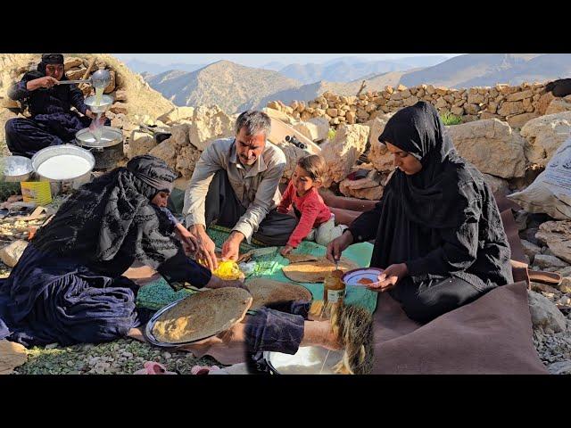 IRAN nomadic ife: Beautiful Morning of a Nomadic Family | The Beauty of Nomadic Life
