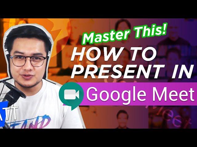 Paano Mag Present Sa Google Meet? | How to Present in Google Meet