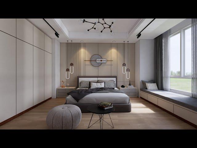 Sketchup interior design #44 How to make a bedroom design and render enscape