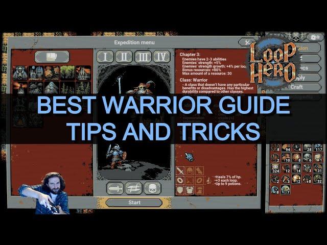 Best Loop Hero Warrior Guide | Tips and Tricks | Tile Combos | Beginner | Early and End Game Build