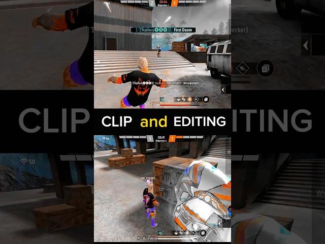 TRY CLIPS+EDITING SONG FF GAME PLAY ▶️ #shorts #viral #trending free fire new editing 2025