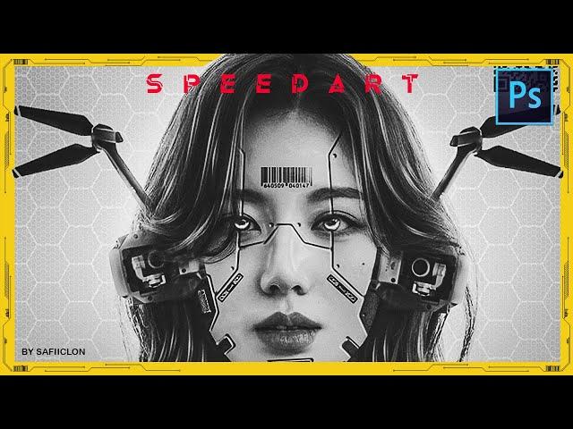 [ Speed Art ] HUMANOID 02 // YELLOW by Safii Clon