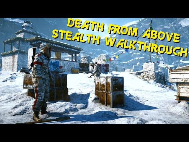 Far Cry 4 - Death from Above ( Willis Himalaya Snow Mission #2 ) killer stealth walkthrough