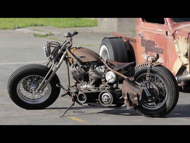 Rat Rod Motorcycles | Hard To Miss Motorcycles Rat Rod Style