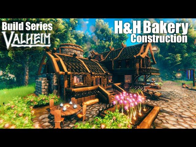 Valheim Build Series | Ep 18 | Hearth and Home Bakery Pt. 1 - Construction