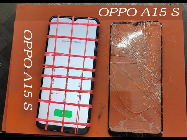 OPPO A15S Touch glass #replacement  & #repairing | how to change OPPO A15s touch glass #oppoa15s