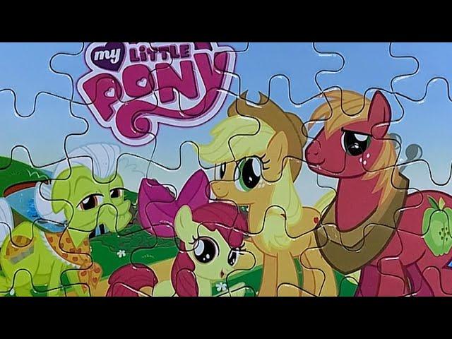 My Little Pony - solving jigsaw puzzle for kids with Disney Characters | Puzzle Lovers