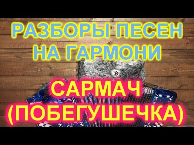 УПРАЖНЕНИЯ на гармони!Побегушечка из сармача!!