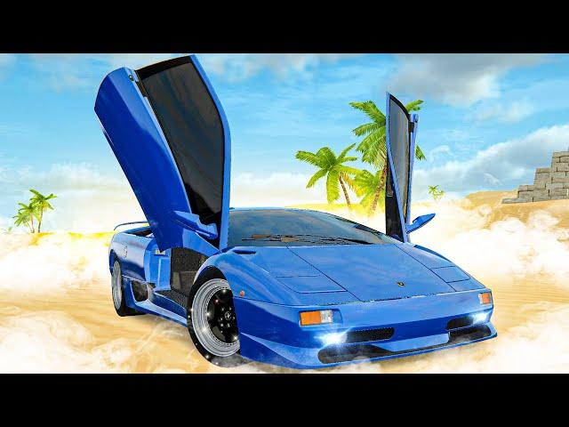 ЕДИНСТВЕННАЯ НА СЕРВЕРЕ! ЭКСКЛЮЗИВНАЯ LAMBORGHINI DIABLO!