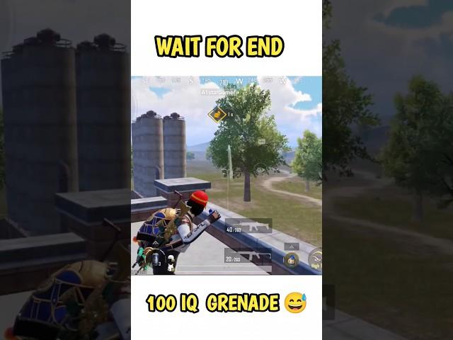 100 IQ Grenade, Wait for End #trending #shorts #shortvideo #trendingshorts #a1stargamer