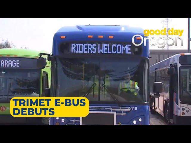 Behind the Wheel: TriMet E-bus debuts