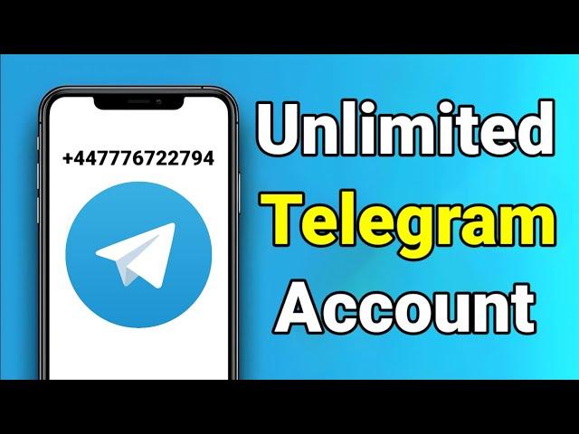 Create Telegram Account Without Phone Number 2025 | How to Create Unlimited Telegram Account