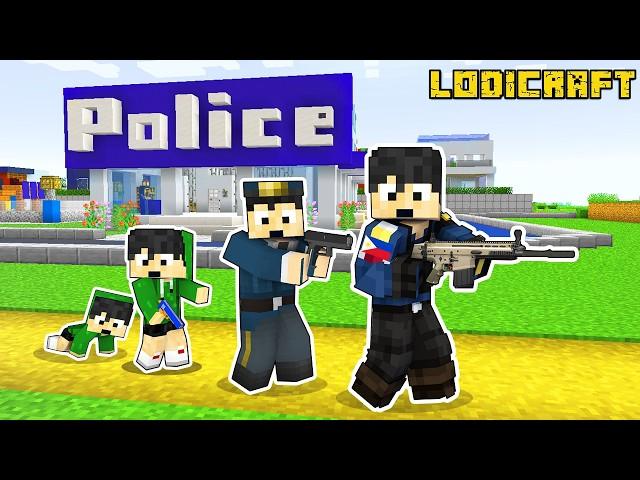 BIRTH to POLICEMAN in MINECRAFT (Tagalog)