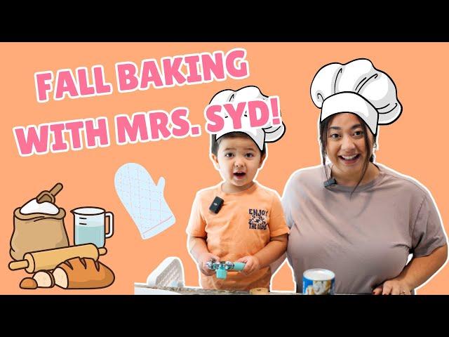 FALL BAKING WITH MRS. SYD Learn Baking Safety For Kids | Fun Kids Baking Video | Chosen Kids