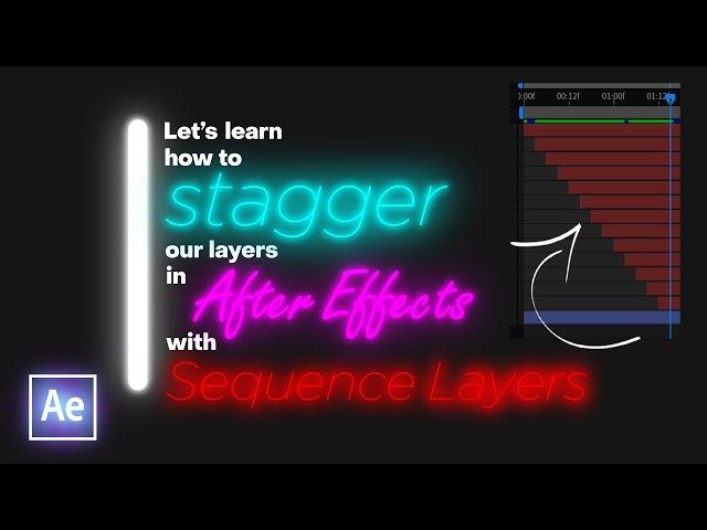 After Effects Quick Tip: Sequence Layers EASILY