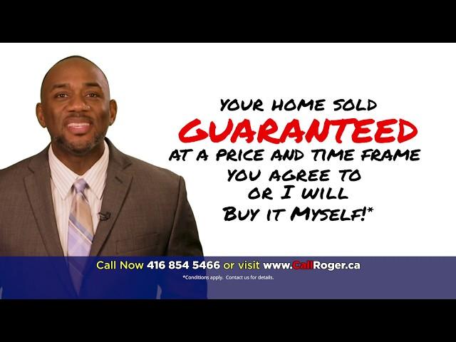 Roger Townsend - Your Home Sold Guaranteed T.V. Commercial