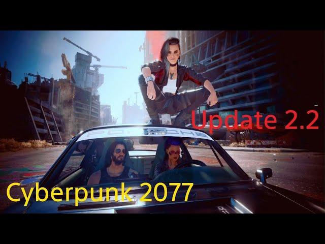 Trying Cyberpunk 2077 Update 2.2 New Photomode Options, Character & Car Customizations