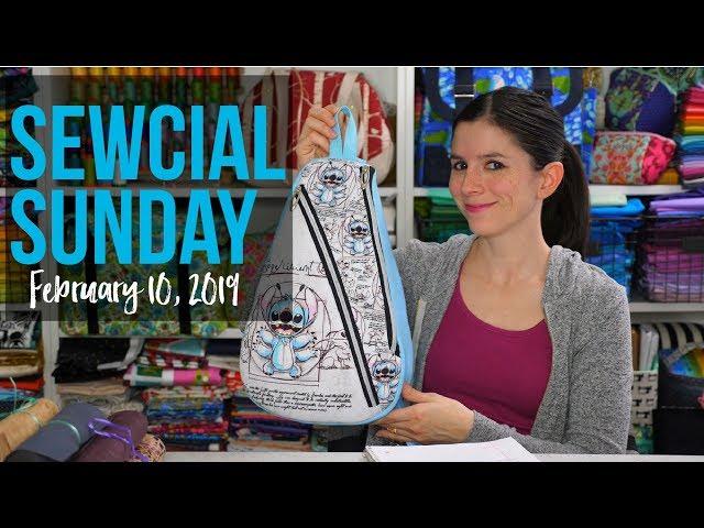 Sewcial Sunday - Demo How to Convert a Bag into a Backpack